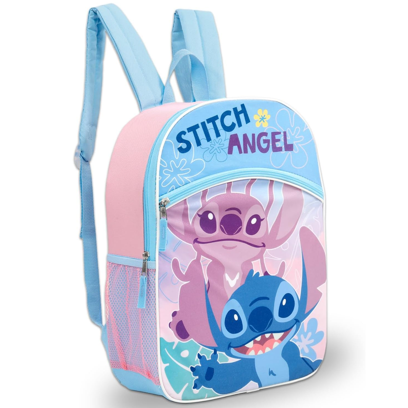 Disney Stitch & Angel 16" Backpack ages 3+