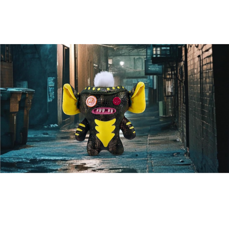 Fuggler Gremlins 9-inch Assortment Series 1 (Stripe) by ZURU, Funny Ugly Monster Gremlins Plush Toy