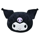 Soft and Furry Hello Kitty Kuromi Black Plush Crossbody Bag for Girls