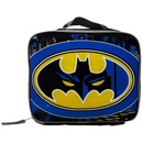 DC Batman 16" Boys School Backpack with Large Front Pocket & Rectangular Lunch Bag