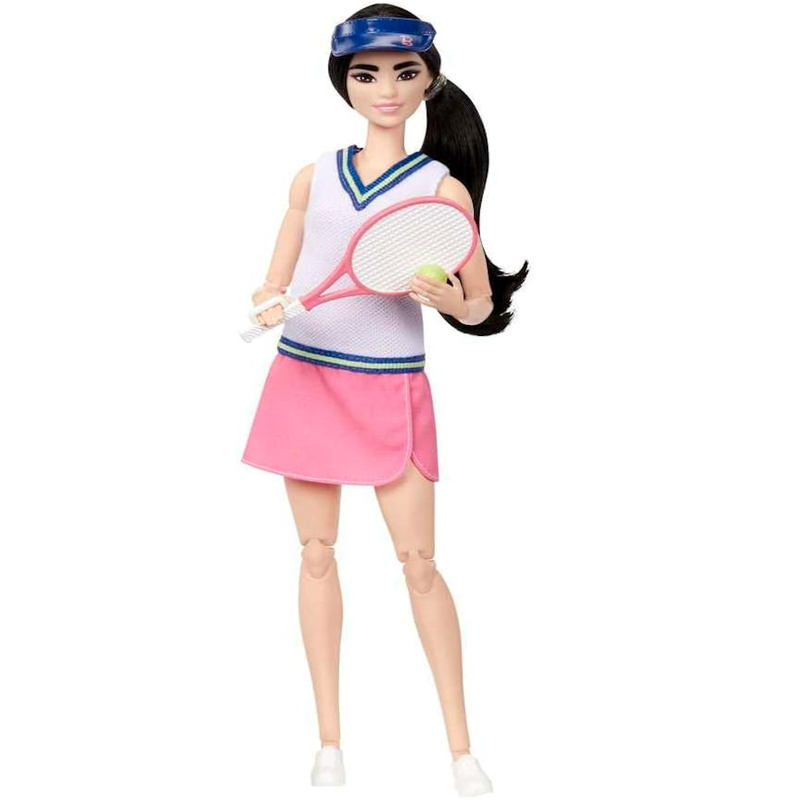 Barbie Doll & Accessories, Career Tennis Player Doll with Racket and Ball