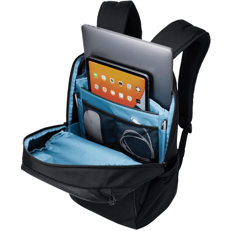 Thule Accent Laptop Backpack Hardshell Protective Compartment 100% Recycled Fabric