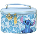 Disney Stitch Tropical Makeup Bag with Handle for cosmetics