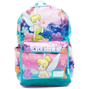 Disney Tinker Bell Never Grow Up 17" Full-Size Nylon Backpack Deluxe
