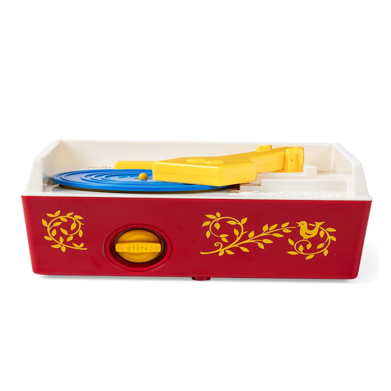 Fisher Price Classics - Record Player - Retro, Tactile Interactive Retro Toy for Kids, Girls, Boys, Toddlers, Baby, Preeschooler, Unisex 18 Months +