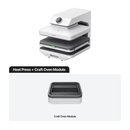 xTool WonderPress 3D Auto Heat Press, with a Craft Oven Module
