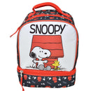 Fast Forward Kids Insulated Lunch Bag with Handle – Peanuts Snoopy Drop Bottom Lunch Bag Design