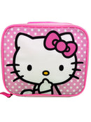 Hello Kitty Polka Dot Pink Lunch Bag Insulated