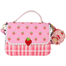 Loungefly Pink Strawberry Shortcake Crossbody Bag with Coin Bag