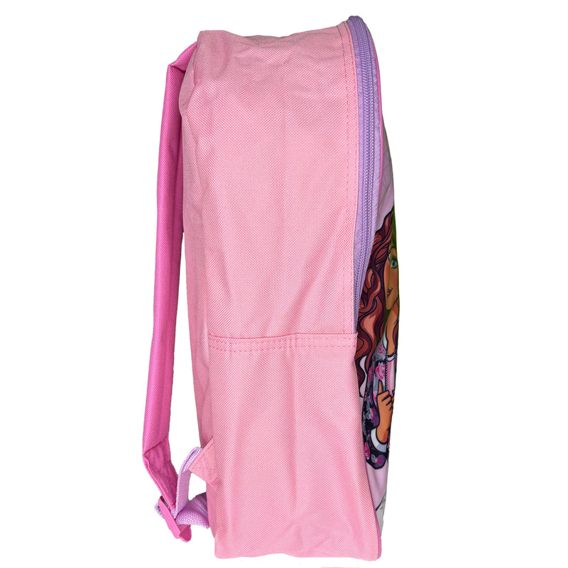 Barbie and Friends 15" Pink School Backpack for Girls