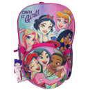 Disney Princess Backpack and Lunch Bag set 16" Pink