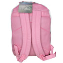 Disney 100 Nylon Pink & White Backpack 16" School Bookbag for Girls ages 3+