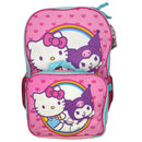 Hello Kitty and Friends by Sanrio 16" Girls School Backpack with Large Front Pocket & Rectangular Lunch Bag