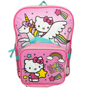 Hello Kitty 16" School Backpack with Large Pocket & Rectangular Lunch Bag