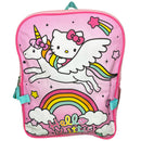 Hello Kitty 16" School Backpack with Large Pocket & Rectangular Lunch Bag