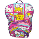 Hello Kitty & Friends 16" School Backpack with Large Front Pocket & Rectangular Lunch Bag