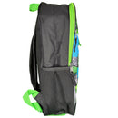 Minecraft Kids School Backpack 16" 5PC Lunch Kit, Keychain, Metal Carabiner, Batman keychain, and utility case