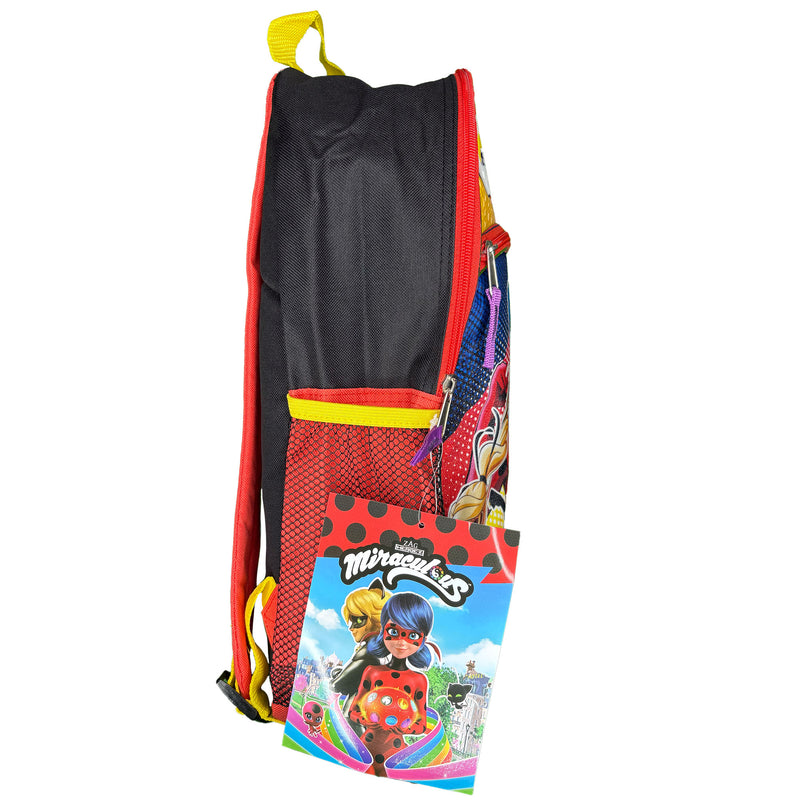 Disney Miraculous Girl Power Ladybug 16" Backpack, Show Your True Power for Girls