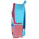 The Smurfs 16" Blue School Backpack with front and side Pockets