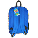 All Over Print 16" Navy Blue Unisex Super Mario Classic Backpack for School