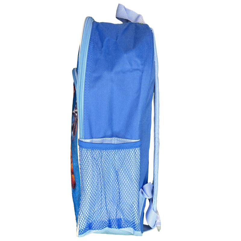 Marvel Fantastic Four 16" Blue School Backpack with Front and Side Pockets