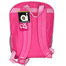 Barbie & Friend 16" Pink Girls Backpack with Front Pocket and side mesh Pockets