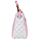 Loungefly Sanrio Hello Kitty Mini Pink and White Holiday hand bag with Stars, Crossbody strap and Hello Kitty keychain - Release Date 10/23