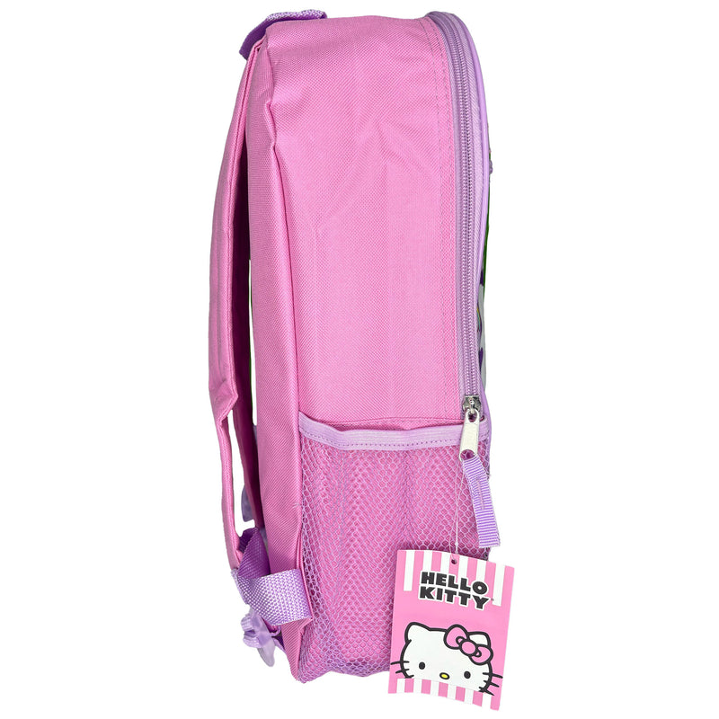 Hello Kitty 16" 4pc Backpack Set with Lunch Kit, Key Chain & Carabiner