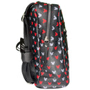 Mickey All Over print 10" Mini Deluxe Backpack with 1 Front pocket