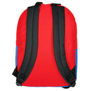 Spiderman Head Nylon Kids Backpack 16" School Bookbag for Girls and Boys ages 3+