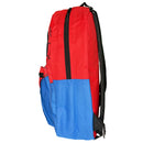 Spiderman Head Nylon Kids Backpack 16" School Bookbag for Girls and Boys ages 3+