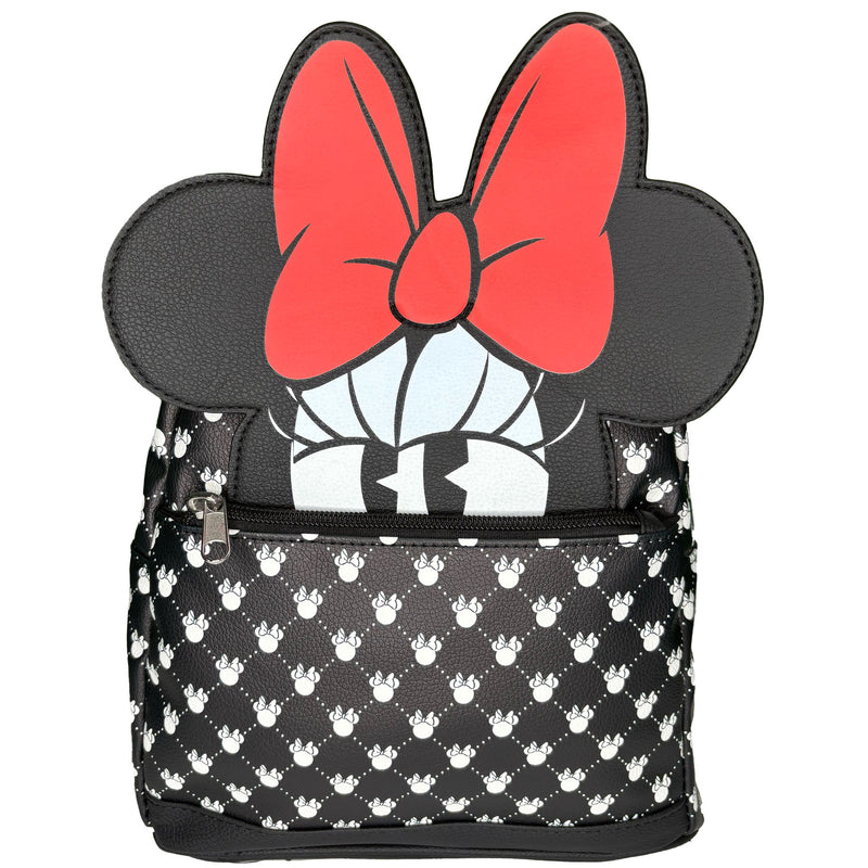 Minnie 10" Mini Deluxe "Eyes" Backpack with 1 Front pocket