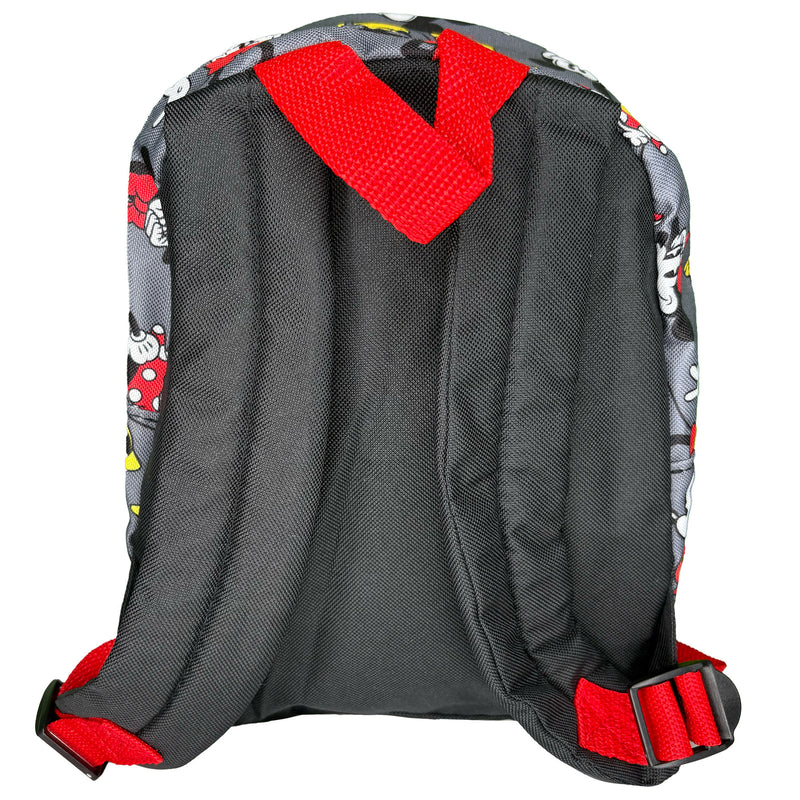 Mickey & Minnie Mouse Mini Deluxe 10" Backpack With Pocket
