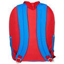 Marvel Spiderman 16" Blue and Red School Backpack with Front and Side Pockets