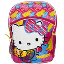 Pink Hello Kitty Good Things Ahead 16" School Backpack with Front & side Pockets