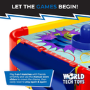 Disney Pixar Toy Story Wooden Tabletop Air Hockey Game, 2-Player, Ages 4+