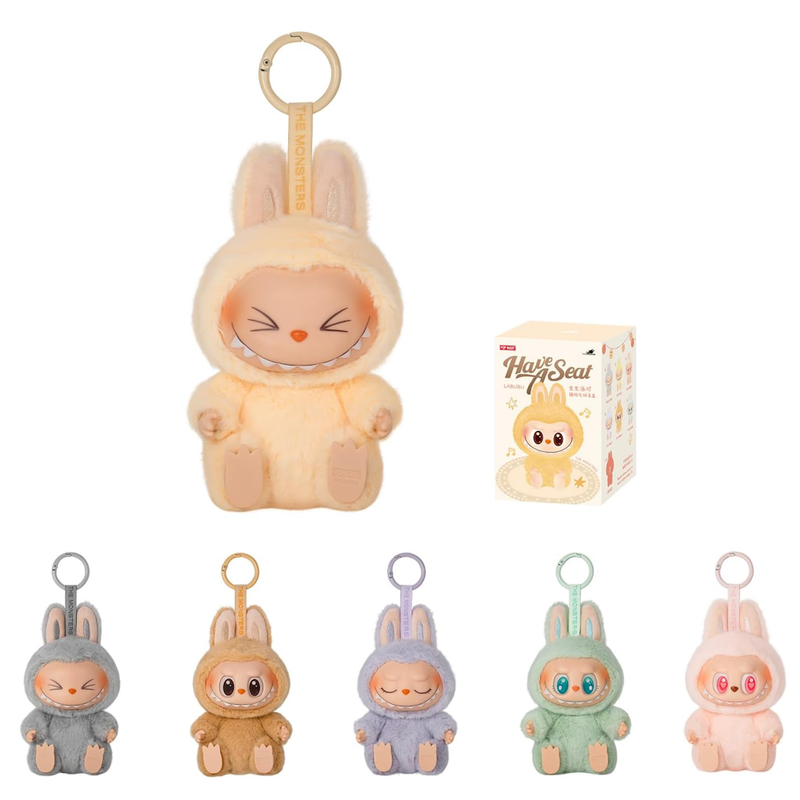 Pop Mart Labubu The Monsters Have a Seat Vinyl Plush Single Blind Box