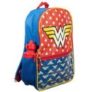 DC Comics Wonder Woman 16" 5-Piece Backpack Set with Insulated Lunch Bag