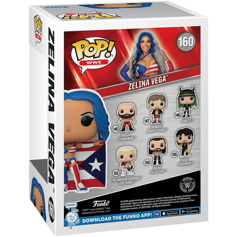 Funko POP! WWE: Zelina Vega - (Queen & LWO) - Collectable Vinyl Figure - Gift Idea - Official Merchandise - for Kids & Adults - Sports Fans - Model Figure for Collectors and Display