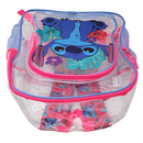 Disney Stitch Transparent Backpack Clear 16" Girls School Bag