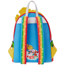 Loungefly Rainbow Brite Cosplay Mini Backpack with side pockets