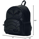 Loungefly Dc The Batman All Black Mini Backpack, The Dark Knight