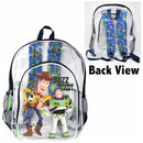 Fast Forward Toy Story Transparent 16" Backpack, boys, kids