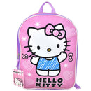 Sanrio Hello Kitty 15" Pink School and Travel Backpack ages 3+