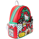 Loungefly Sanrio Hello Kitty Winter Wonderland Red Mini Backpack