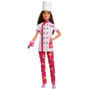 Barbie Doll & Accessories, Career Pastry Chef Doll with Hat, and Cake Slice