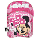 Disney Minnie 16" Pink School Backpack with Front and Side Pockets