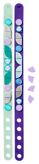 LEGO DOTS Mermaid Vibes Bracelets 41909 Creative DIY Craft Bracelet Toy for Kids (34 Pieces)
