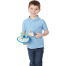 Melissa & Doug Disney Mickey Mouse Wooden Pizza and Birthday Cake Set (32 Pieces, Play Food, Great Gift for Girls and Boys - Best for 3, 4, 5 Year Olds and Up)