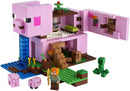 LEGO Minecraft The Pig House 21170 Featuring Alex, a Creeper and a House (490 Pieces)